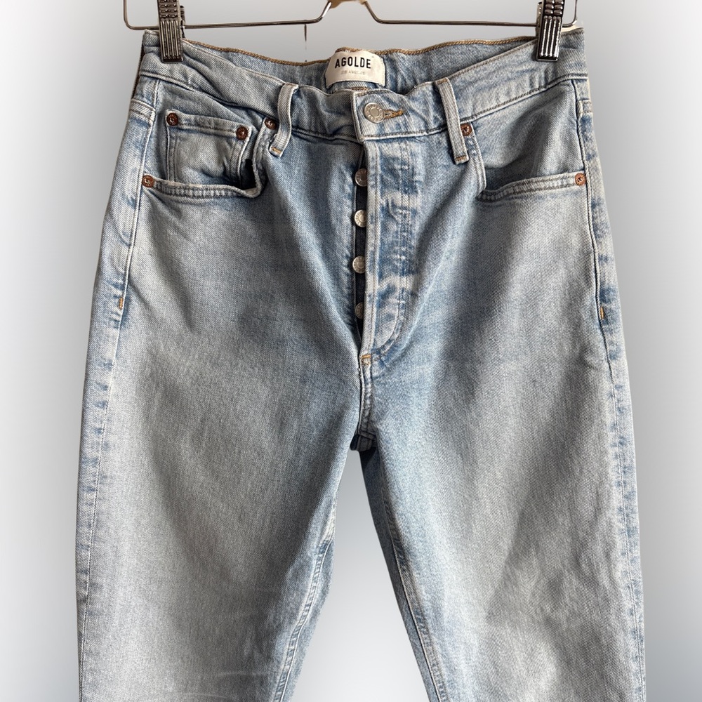 Agolde Riley Crop Jean Dynamic - Picture 7 of 12